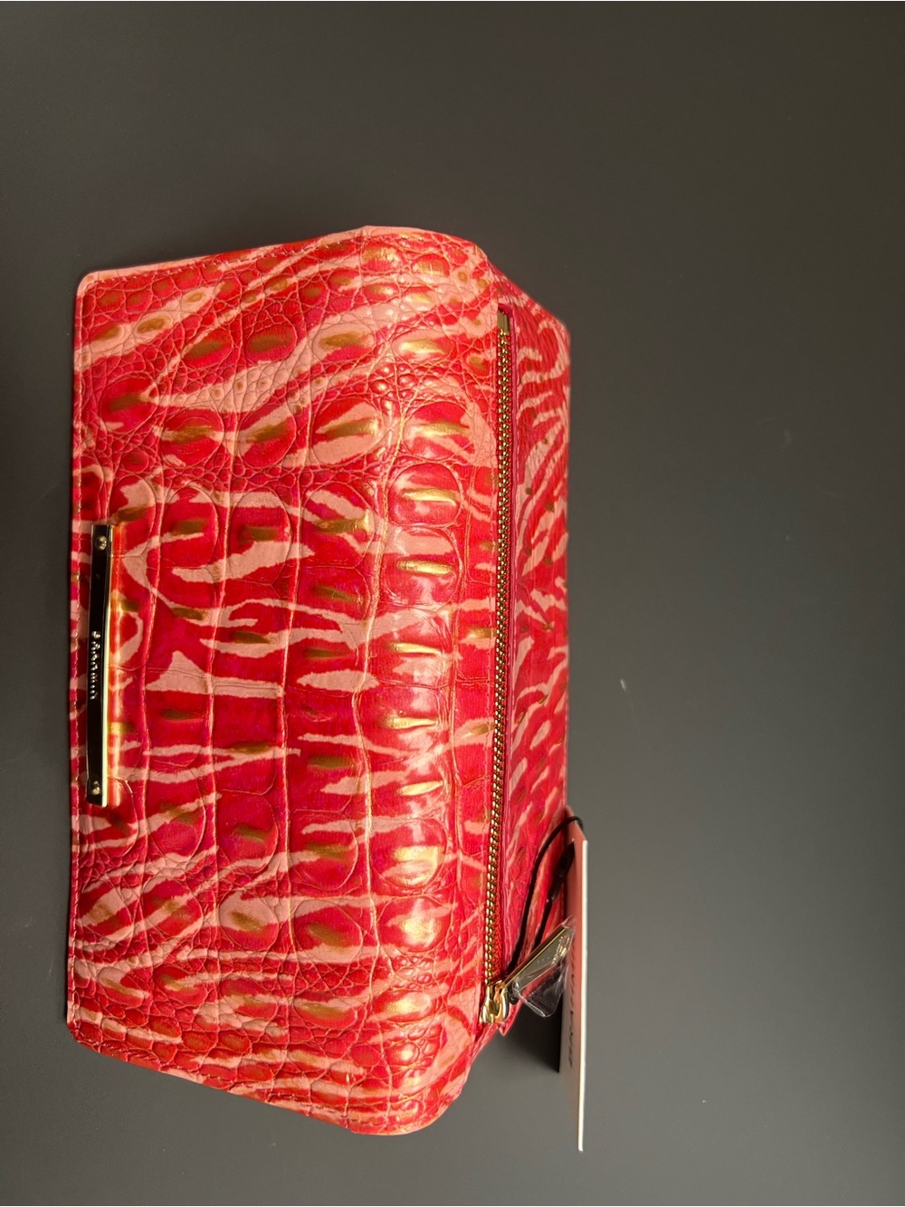 Brahmin Ady Beloved Pink/Gold
Leather Wallet❣️